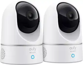 Coolblue Eufy Indoor Cam 2K Pan & Tilt Duo Pack aanbieding