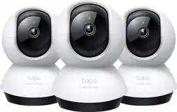 Coolblue TP-Link Tapo C220 Pan & Tilt Lot de 3 aanbieding