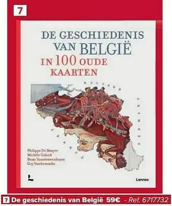 Carrefour De geschiedenis van belgië aanbieding