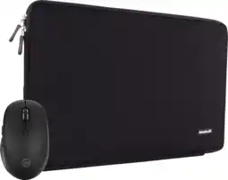 Coolblue BlueBuilt Housse pour PC Portables pour Apple MacBook Air 14 Pouces + Tradendum Souris Bluetooth aanbieding