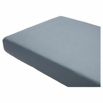 Kwantum Hoeslaken Katoen Blauw aanbieding