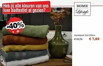 Handdoek
