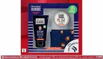 Carrefour Geschenkdoos blondépil homme aanbieding