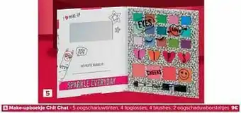 Carrefour Make-upboekje chit chat aanbieding