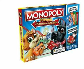 Dreamland Monopoly Junior Elektronisch bankieren aanbieding