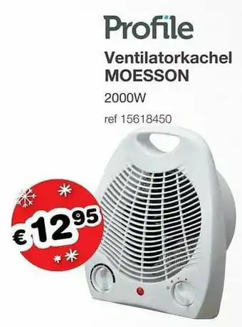 Europoint Profile ventilatorkachel moesson aanbieding