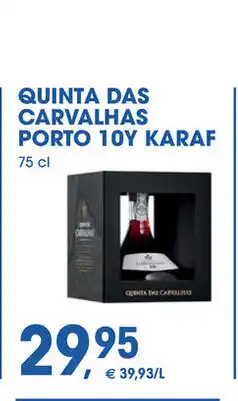 Prik en Tik Quinta das carvalhas porto 10y karaf aanbieding