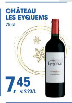 Prik en Tik Château les eyquems aanbieding