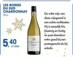 Prik en Tik Les bories du sud chardonnay aanbieding