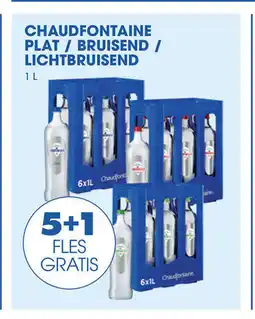 Prik en Tik Chaudfontaine plat / bruisend / lichtbruisend aanbieding