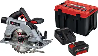 Coolblue Einhell TP-CS 18/190 Li BL Solo Batterie 4,0 Ah E-Case M Kit de Démarrage aanbieding