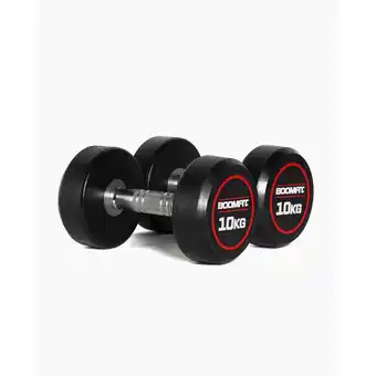 Decathlon Haltères Ronds de musculation 10Kg (Paire) - BOOMFIT aanbieding