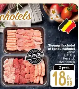 Cora Steengrillschotel of fondueschotel aanbieding