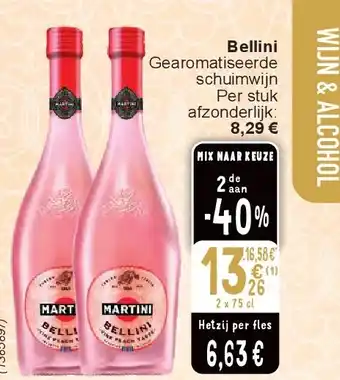 Cora Bellini Gearomatiseerde schuimwijn Per stuk aanbieding