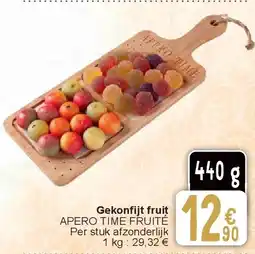 Cora Gekonfijt fruit aanbieding