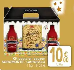 Cora Kit pasta en sauzen AGROMONTE / GAROFALO aanbieding