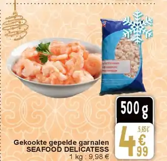 Cora Gekookte gepelde garnalen SEAFOOD DELICATESS aanbieding