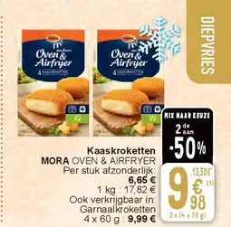 Cora Kaaskroketten MORA aanbieding