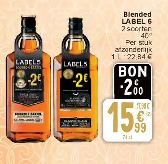 Cora Blended LABEL 5 aanbieding