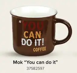 Euroshop Mok “You can do it” aanbieding