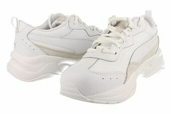 Berca Shoes Puma Veterschoen Dames Cilia Lux Chunky - Wit aanbieding