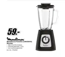 MediaMarkt Moulinex blendforce powelix LM435810 blender aanbieding