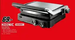 MediaMarkt Koenic huismerk KCG 2020 M contact grill aanbieding