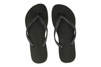 Havaianas Badslipper Dames Slim Fit - Zwart