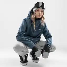 Decathlon Dames Wintersport snowboardjas W3-W Celsius Blauw aanbieding