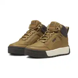 Decathlon Tarrenz SB III sneakers voor jongeren PUMA Toasted Shadow Gray Gold Beige aanbieding