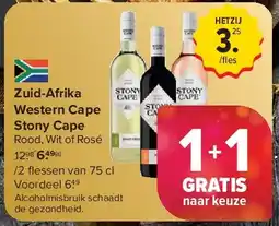 Carrefour Zuid-Afrika Western Cape Stony Cape aanbieding