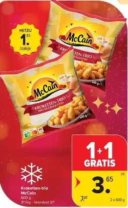 Carrefour Kroketten-trio McCain aanbieding