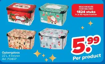 Carrefour Opbergdoos aanbieding