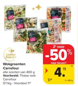 Carrefour Market Wokgroenten Carrefour aanbieding