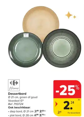 Carrefour Market Home dessertbord aanbieding