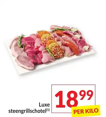 Intermarché Luxe steengrillschotel aanbieding