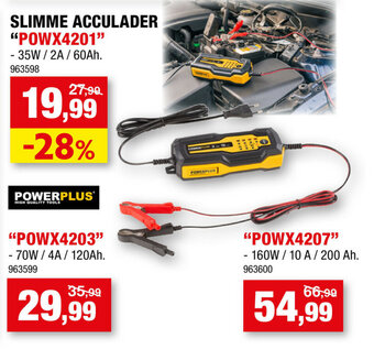 Hubo Slimme Acculader POWX4201 aanbieding