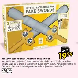 ToyChamp Let's Hit Each Other with Fake Swords aanbieding