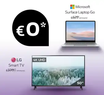 Microsoft Surface Laptop Go, LG Smart TV