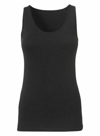 HEMA HEMA Dameshemd Real Lasting Cotton Zwart (zwart) aanbieding