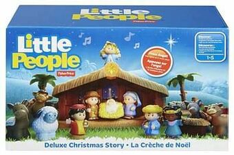 ToyChamp Fisher Price luxe kerststal aanbieding