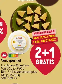 Delhaize Vers aperitief aanbieding