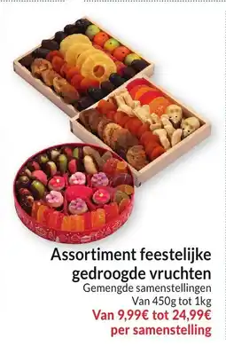 Intermarché Assortiment feestelijke gedroogde vruchten aanbieding