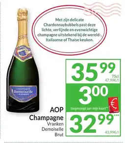 Intermarché AOP Champagne aanbieding