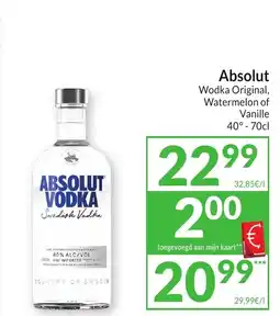 Intermarché Absolut aanbieding