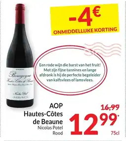 Intermarché AOP Hautes-Côtes de Beaune aanbieding