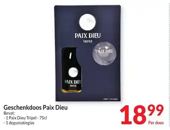 Intermarché Geschenkdoos Paix Dieu aanbieding