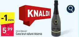 ALDI Pere de moncada cava brut nature reserva aanbieding