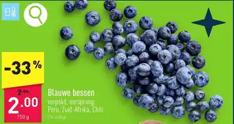 ALDI Blauwe bessen aanbieding