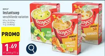 ALDI Royco instantsoep aanbieding